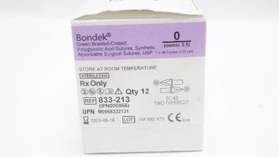 Teleflex 833-213 0 Bondek Synthetic Absorbable Surgical Stre TC43 (x) -Box of 9